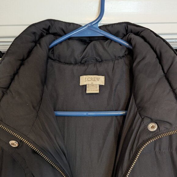J Crew Long belted puffer jacket - XS - Picture 2 of 6
